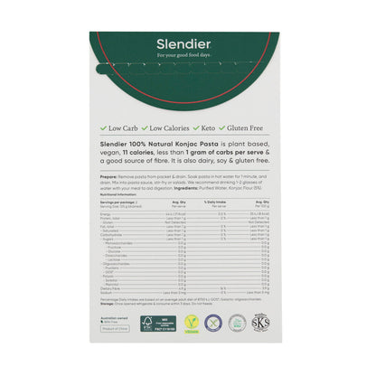 Slendier Spaghetti Style Pasta - 400g
