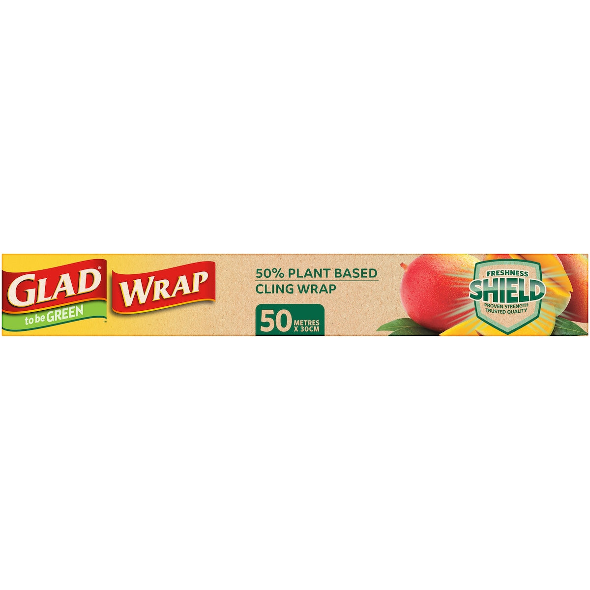 Glad To Be Green 50% Plant Based Cling Wrap 50m Each