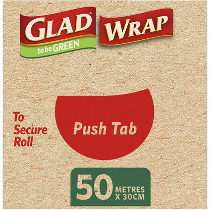 Glad To Be Green 50% Plant Based Cling Wrap 50m