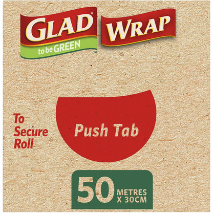 Glad To Be Green 50% Plant Based Cling Wrap 50m Each