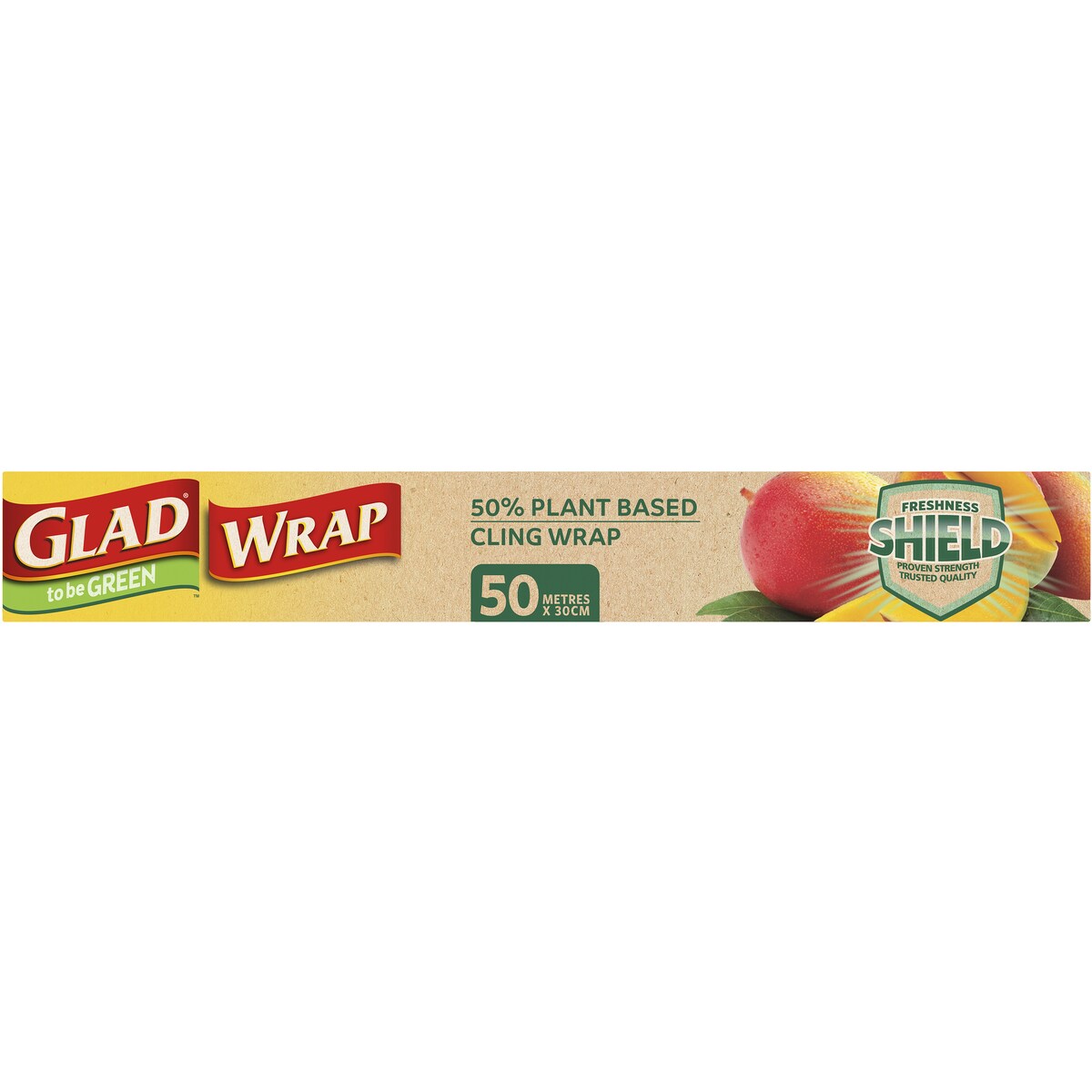Glad To Be Green 50% Plant Based Cling Wrap 50m