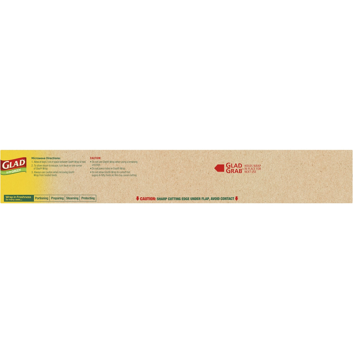 Glad To Be Green 50% Plant Based Cling Wrap 50m Each