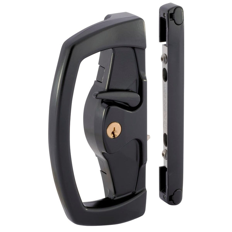 Gainsborough Black Yarra Ridge Sliding Patio Door Double Cylinder Deadlock