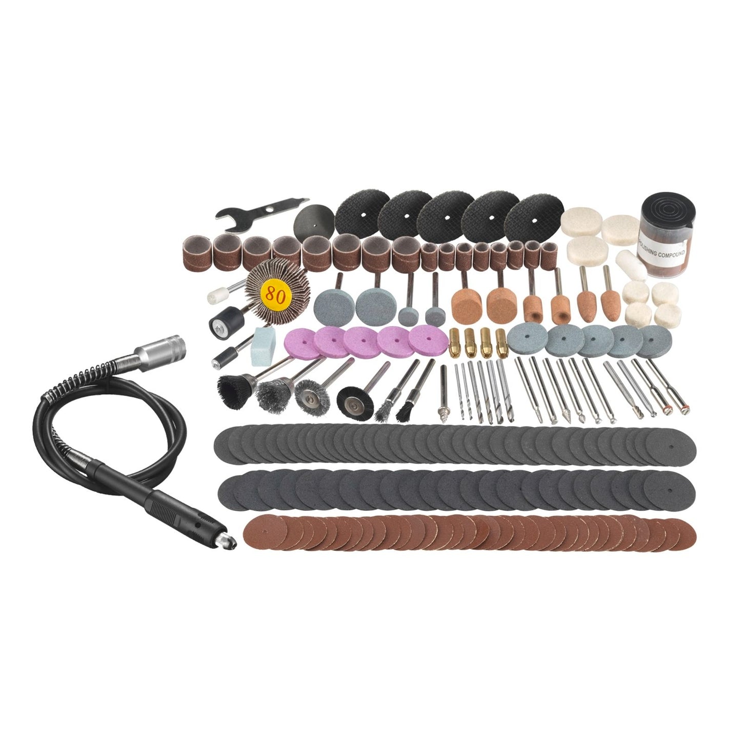 Ozito Rotary Tool Kit - 170W - 190 Accessories