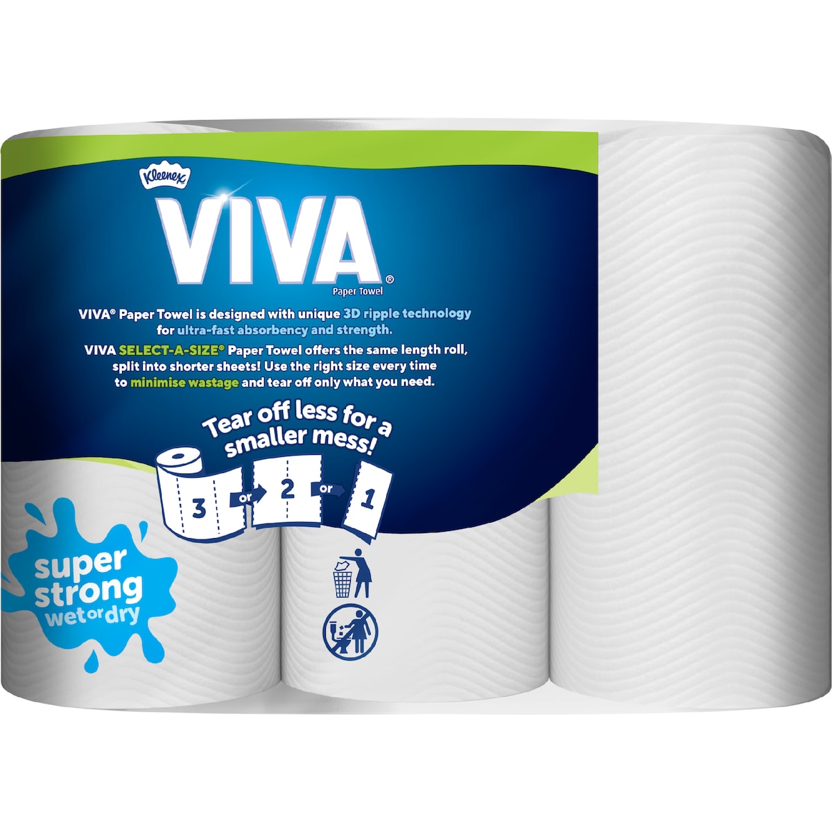 Viva Select-a-size Paper Towel 3 X 90 Pack