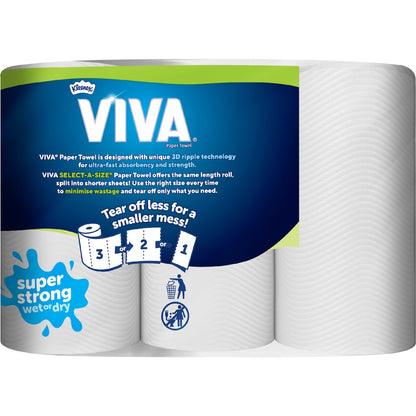Viva Select-a-size Paper Towel 3 X 90 Pack