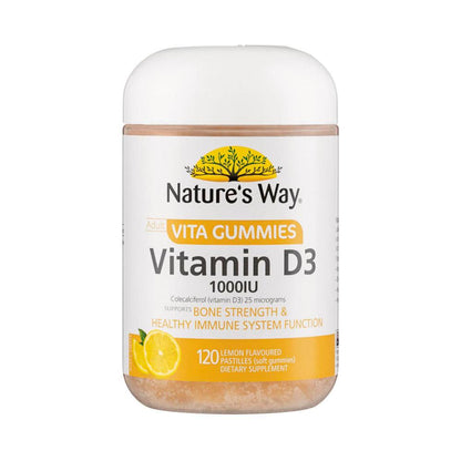 Nature's Way Vita Gummies Vitamin D3 1000iu - 120 pack