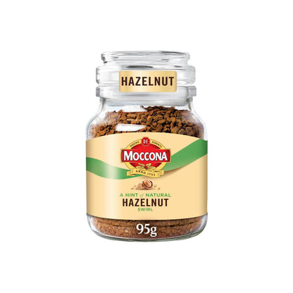 Moccona Hazelnut Flavour Infused Instant Coffee - 95g