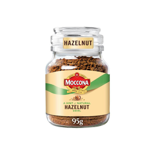 Moccona Hazelnut Flavour Infused Instant Coffee - 95g