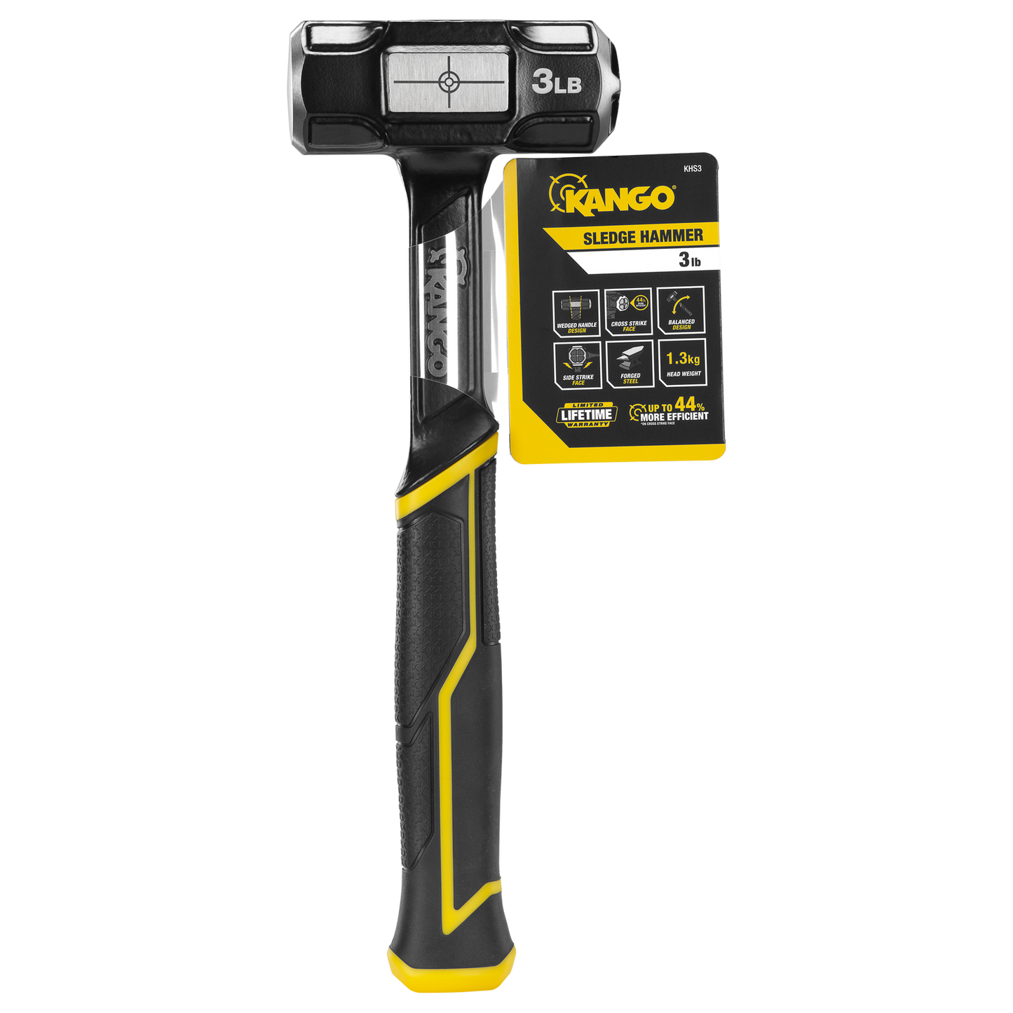 Kango Cross Strike Sledge Hammer - 3lb - 40 x 311 x 100mm