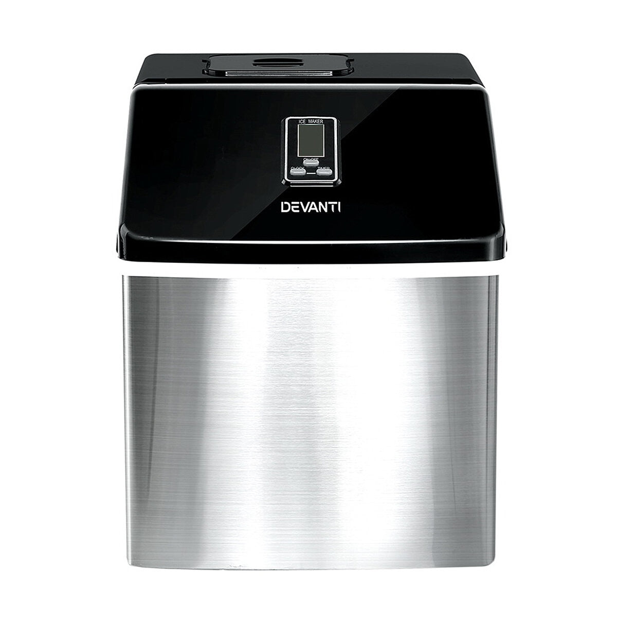 Devanti Portable Ice Cube Maker 3.2L IM-ZB-18F-SS
