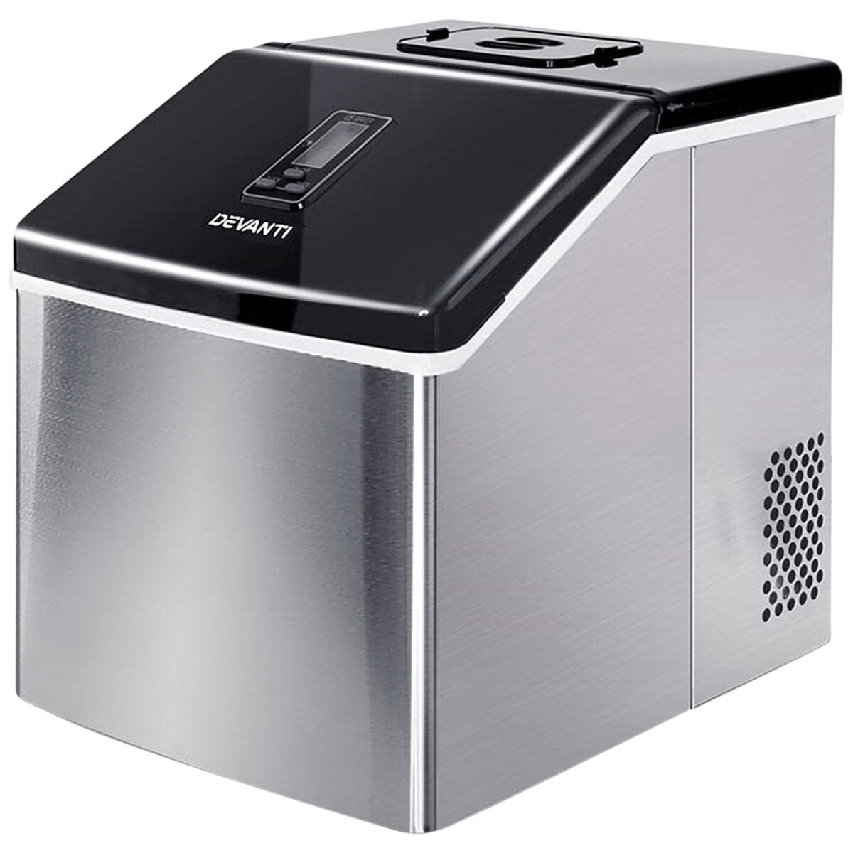 Devanti Portable Ice Cube Maker 3.2L IM-ZB-18F-SS