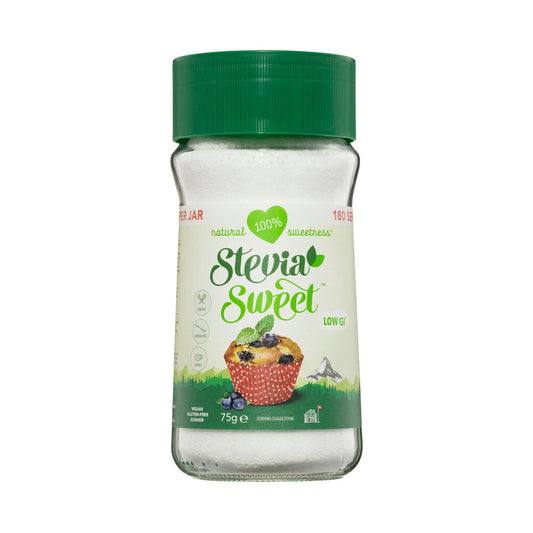 Stevia Sweet Granulated Sweetener Jar - 75g