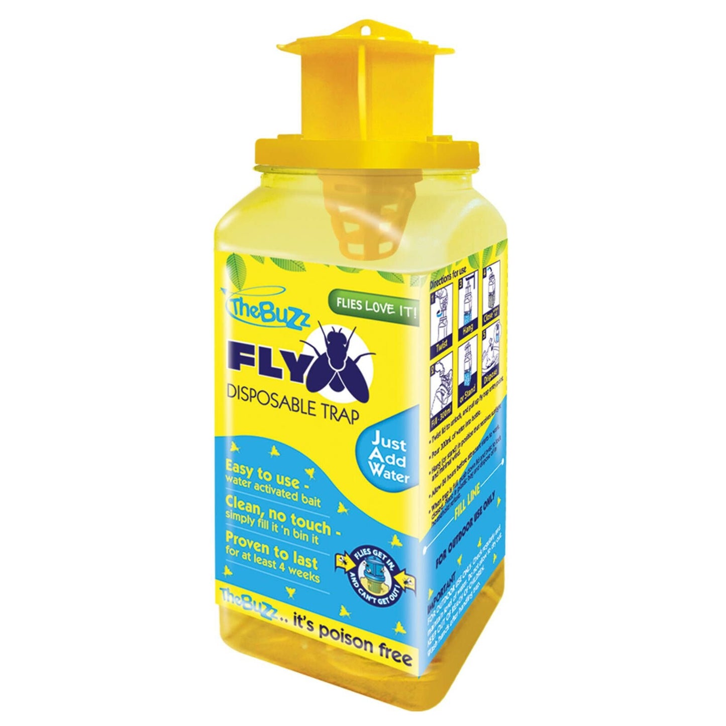 The Buzz Disposable Fly Trap - 75 x 180mm