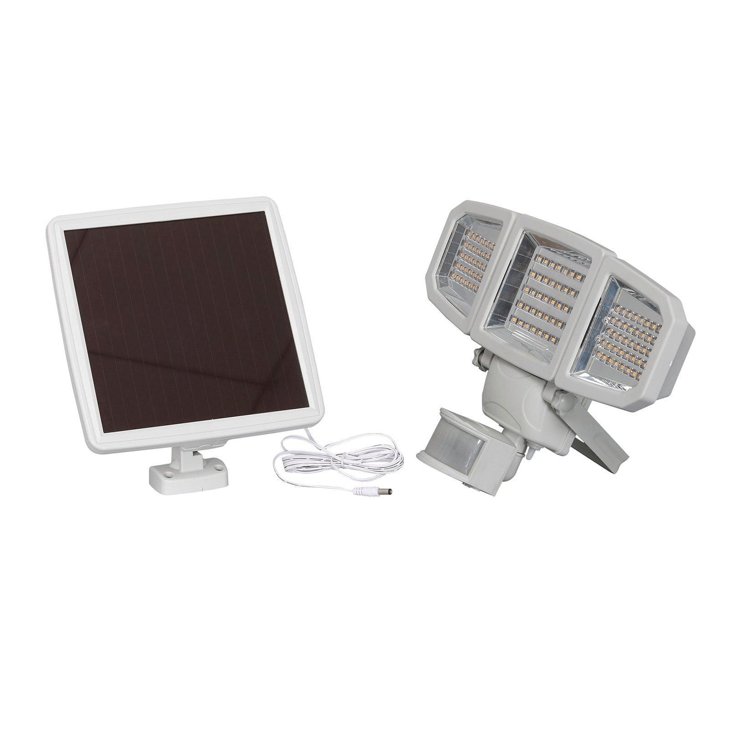 Gardenglo Linkable Security Flood Solar Light - 2000lm - Silver