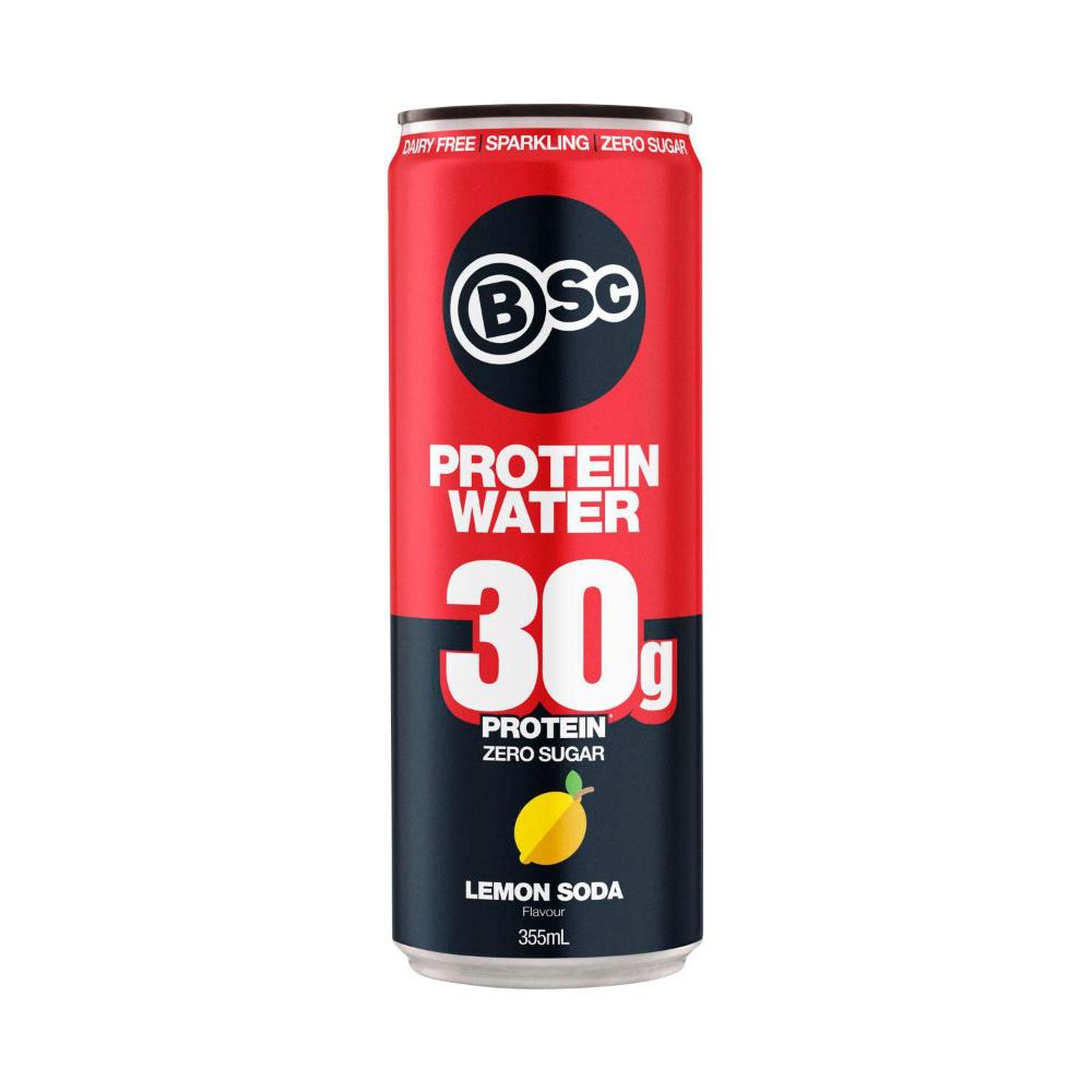 BSc Protein Water Lemon Soda - 355mL