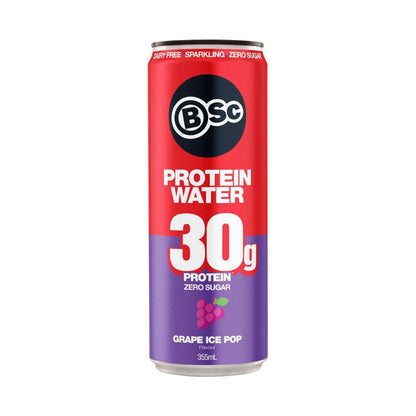 BSC Protein Water Grape Ice Pop - 355mL