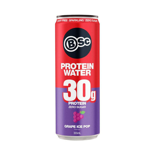 BSC Protein Water Grape Ice Pop - 355mL