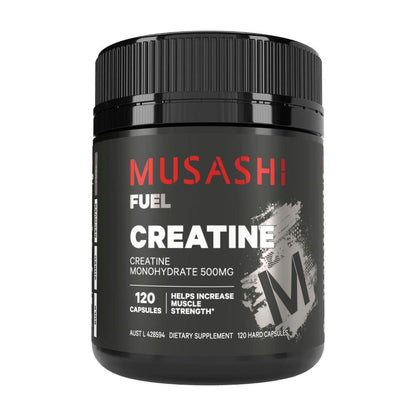 Musashi Creatine Capsules - 120 Pack