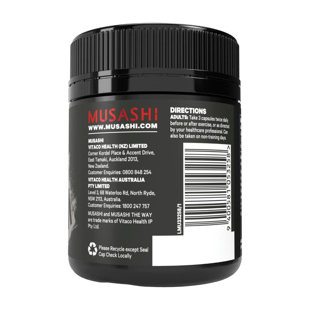 Musashi Creatine Capsules - 120 Pack