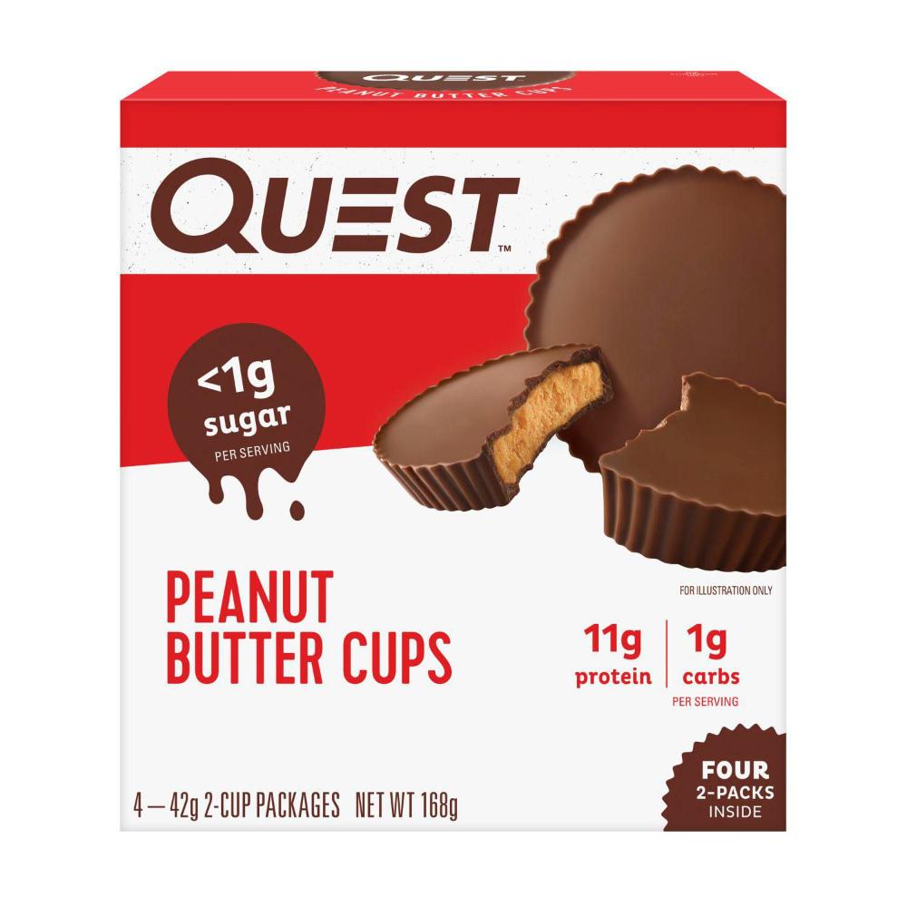 Quest Peanut Butter Cups Multipack 4 Pack - 168g