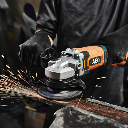 AEG Angle Grinder - 18V - 125mm - 9,200rpm - Skin Only