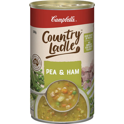 Campbells Country Ladle Soup Pea & Ham 500g