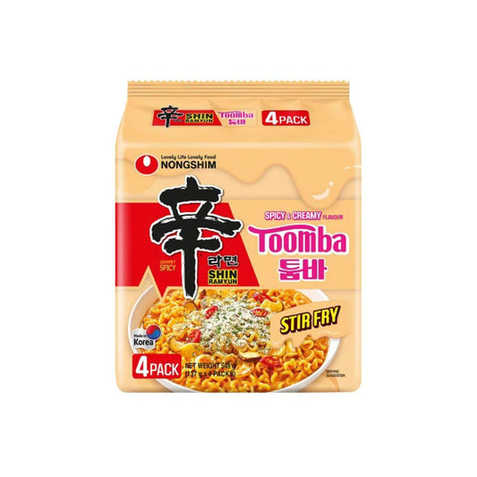 Nongshim Shin Toomba Stir Fry 137g - 4 Pack