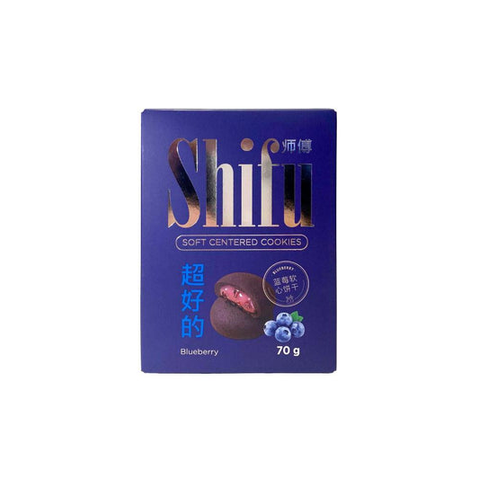 Shifu Soft Centered Cookies Blueberry - 70g