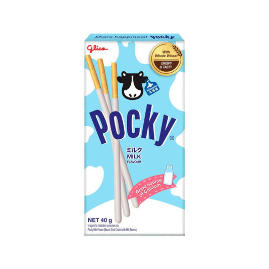 Glico Pocky Biscuit Stick Milk - 40g