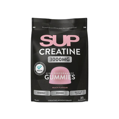 SUP Creatine High Performance Gummies Peach - 35 Pack