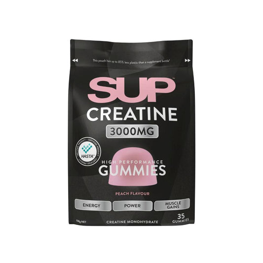 SUP Creatine High Performance Gummies Peach - 35 Pack