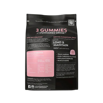 SUP Creatine High Performance Gummies Peach - 35 Pack