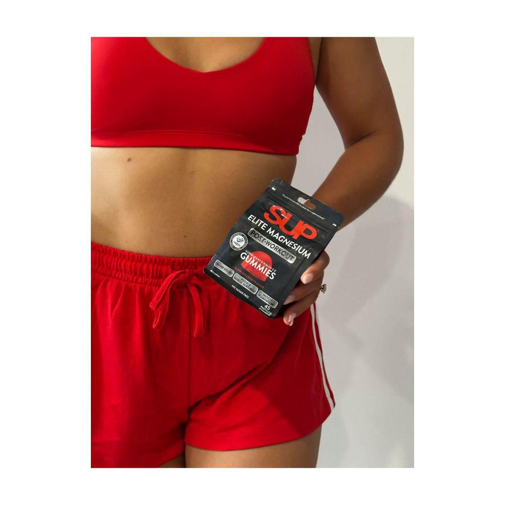 Sup Elite Magnesium Post - Work Out High-performance Gummies Raspberry ... 45 Pack