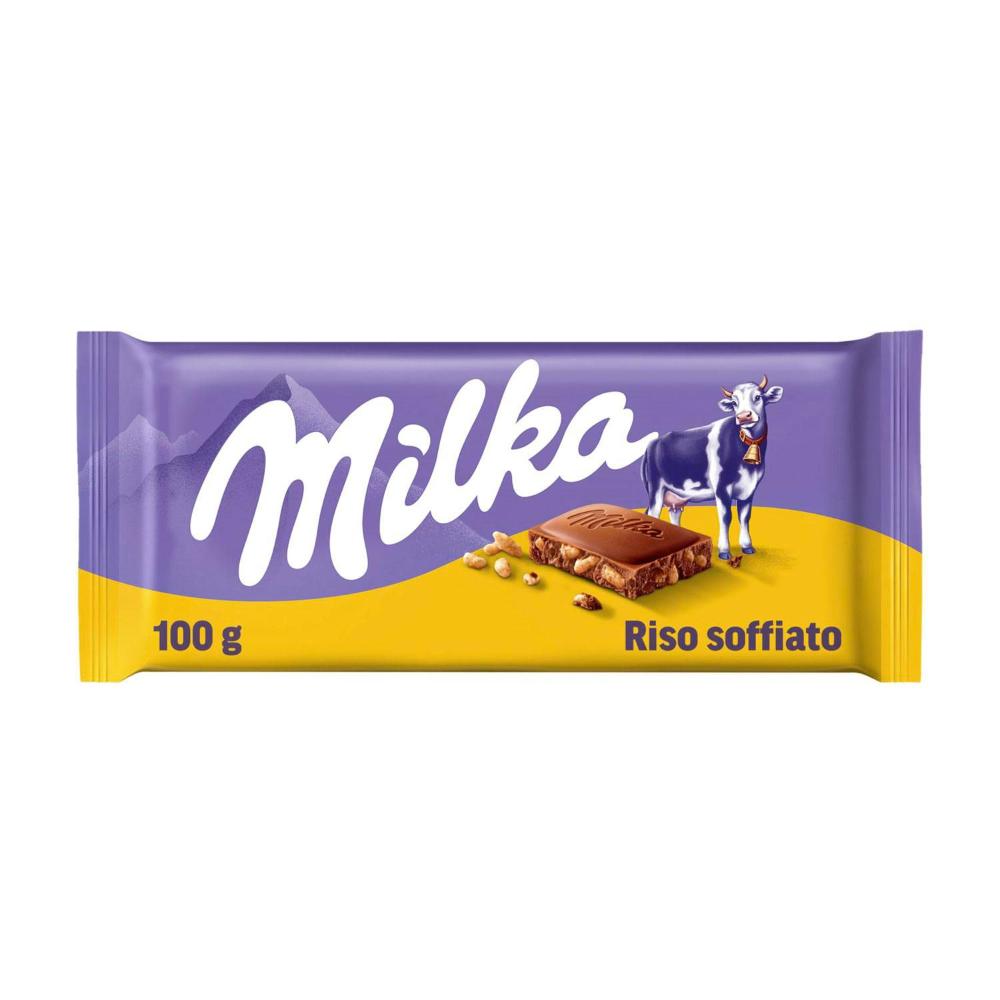 Milka Crispy Rice Chocolate - 100 GRAM