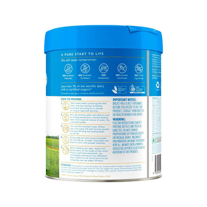 Bellamy's Organic Infant Formula Step 1 - 800g