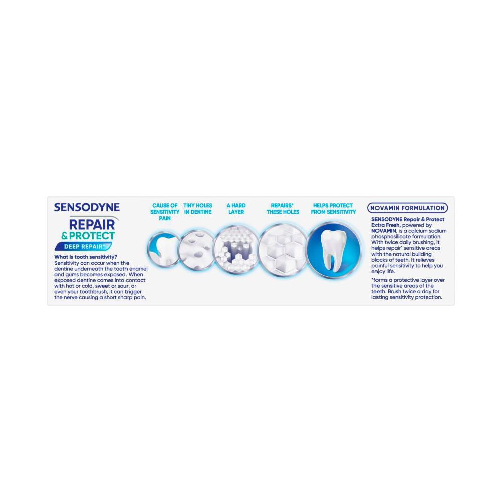 Sensodyne Repair & Protect Extra Fresh Sensitive Toothpaste - 100g