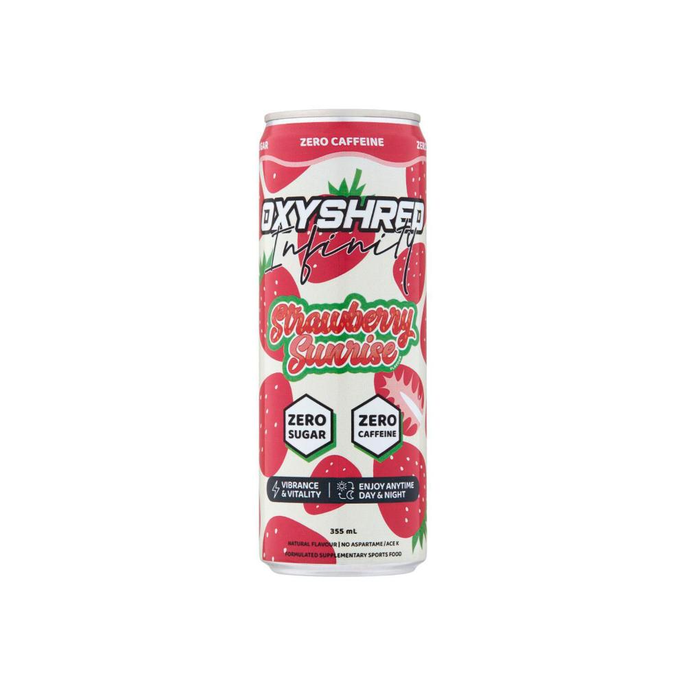 Oxyshred Infinity Energy Drink Strawberry Sunrise - 355mL