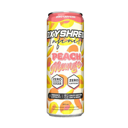 Oxyshred Infinity Energy Drink Peach Mango - 355mL