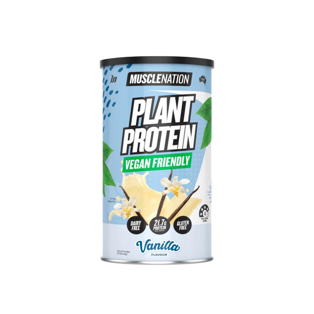 Muscle Nation Plant Protein Powder Vanilla - 300g