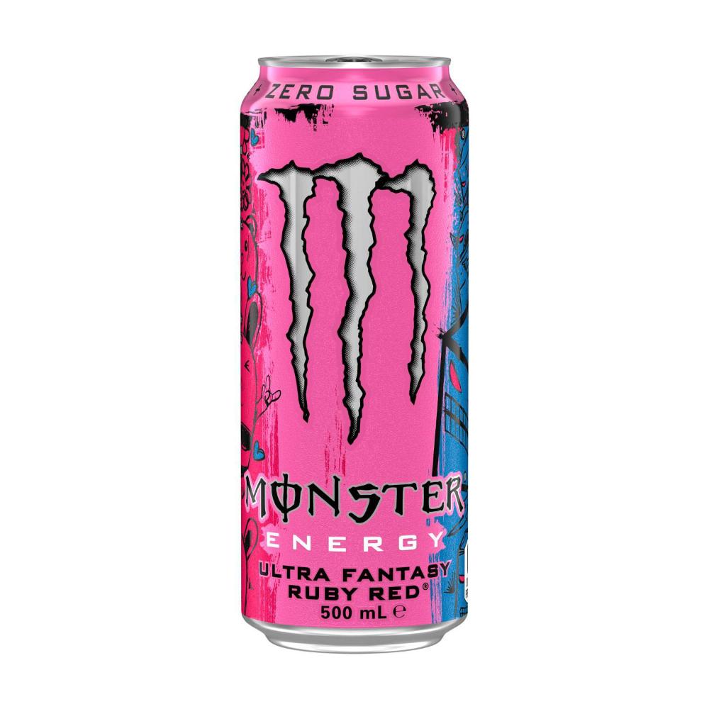 Monster Energy Drink Ultra Ruby Red - 500mL