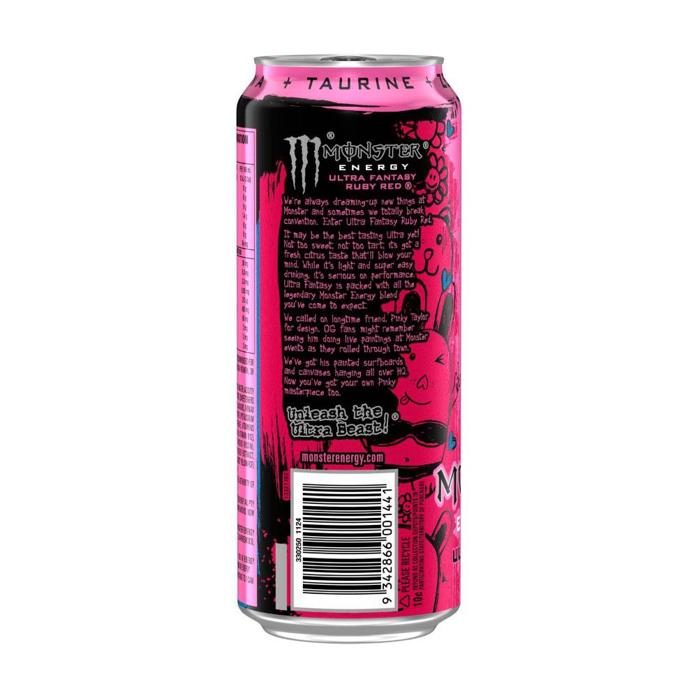 Monster Energy Drink Ultra Ruby Red - 500mL
