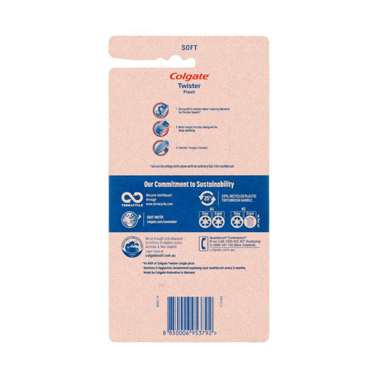 Colgate Twister Toothbrush Soft - 5 Pack