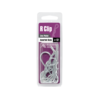 Pinnacle R Clip - 3/16" to 7/16" - 12 Pack