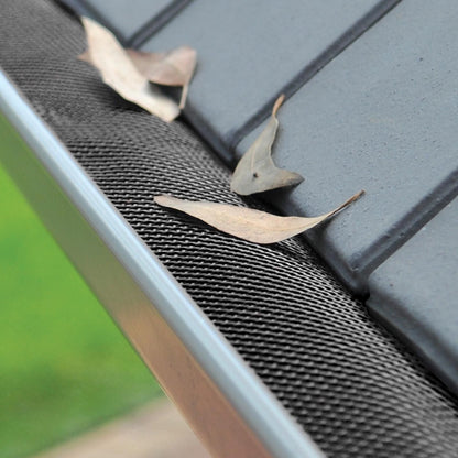 Jack Plastic Super Gutter Guard - 180 x 15m - Black