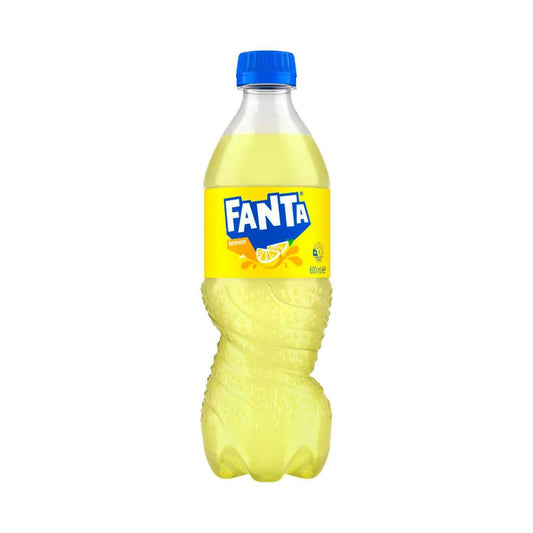 Fanta Flavours Lemon Pet - 600mL