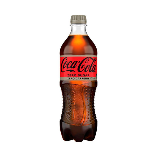 Coca-Cola Zero Caffeine Zero Sugar Soft Drink - 600mL