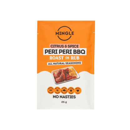 Mingle Peri Peri BBQ Roast Or Rub - 25g