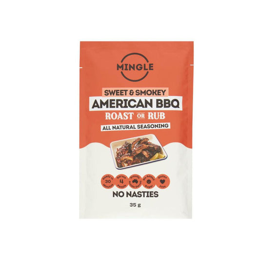 Mingle Sweet & Smokey American Roast Or Rub - 35g