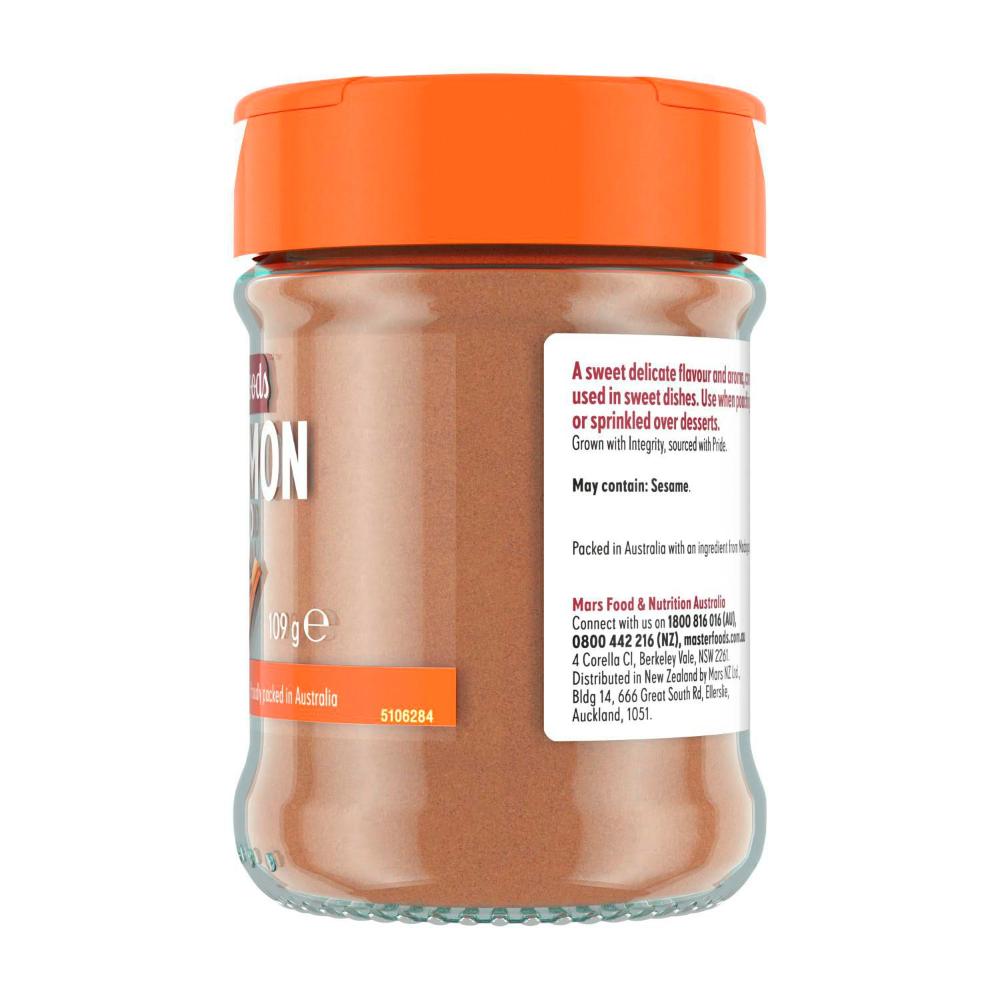 Masterfoods Cinnamon Ground Large - 109g